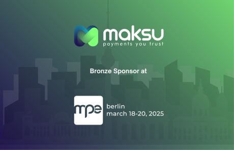 Maksu is Bronze Sponsor at the Merchant Payments Ecosystem 2025