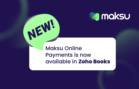 Maksu Online Payments - Payment provider - Integration with Zoho Books